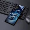 Стеклянный чехол для телефона с механическим узором скорпиона, подходит для Samsung Galaxy S26 S25 S24 S23 S22 S20 FE Ultra Plus 5G, противоударный