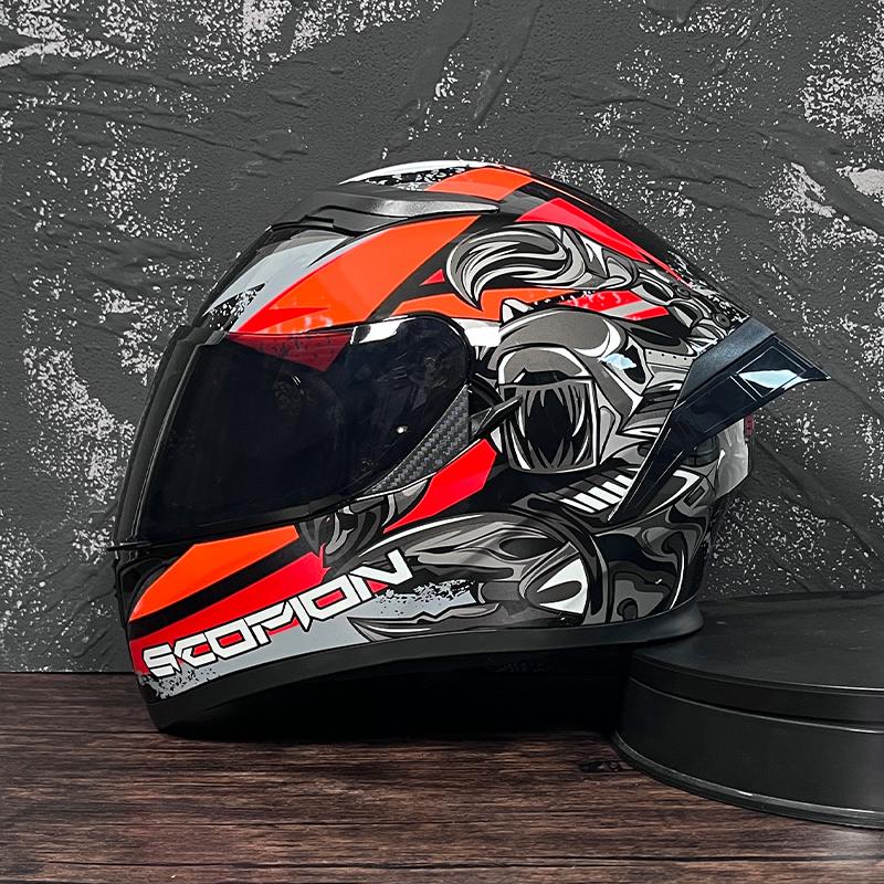 JIEKAI Мотошлем Мужской Полнолицевой Casco Moto С Двойным Визором Гоночный Шлем для Мотокросса Мотоциклетный Capacete Moto Шлемы