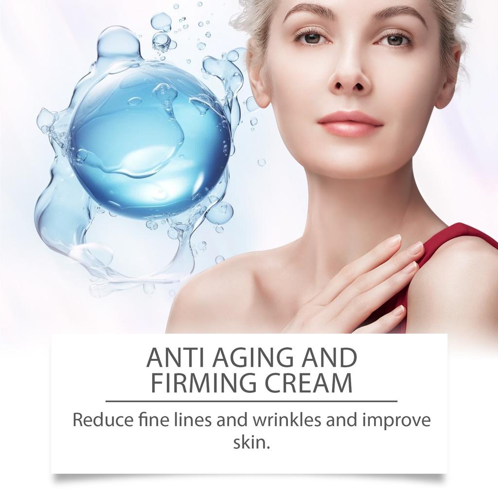 Укрепляющий крем с коллагеном Увлажняющий и укрепляющий крем улучшает эластичность кожи для гладкой, молодой кожи, 50 г