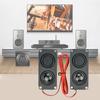 2pcs Audio Speaker Single Diaphragm Bass Computer Speaker DIY for Home Theater 10045 LED TV Speaker Audio System