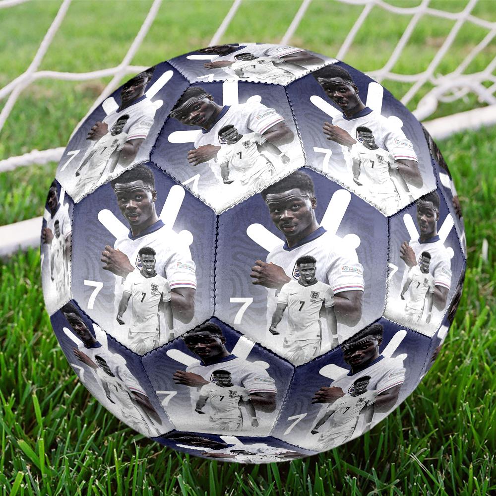 Arsenal Gunner Emirates Size 5 Soccer Ball PVC Football Sports Matches Training Outdoor Games Beach Elastic Balls 07a111