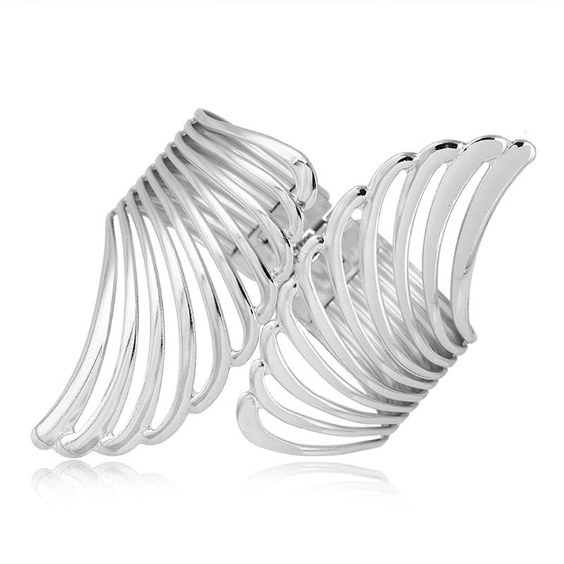 Зажим для штор Ремень Бесплатная штамповка Металл Легкая поверхность Крылья Узор Пряжка Золото