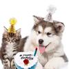 Decorative Dog Sparkling Hat Adjustable Cat Headgear Pets Accessories Cat Sequin Cap  For Dogs Cats