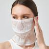 For Women Summer Neck Protection Face Scarf Sunscreen Veil Sunscreen Mask Anti-uv Face Cover