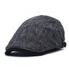 New Autumn and Winter Men's Hats Cotton Thick Section Warm Beret Cap Forward Cap Elderly Cap Duck Tongue Cap