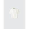 Uniqlo Японская Коробчатая Вязаная Футболка Моющаяся
