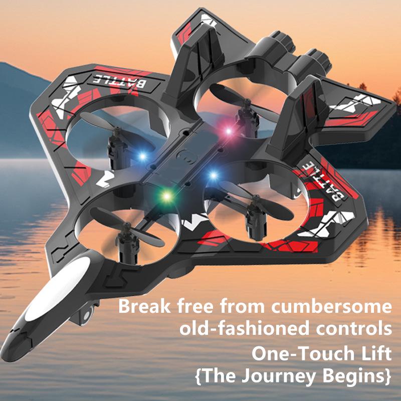 Indoor Gesture-Control Hovering Drone - Rechargeable, Durable, Remote-Control Toy Helicopter