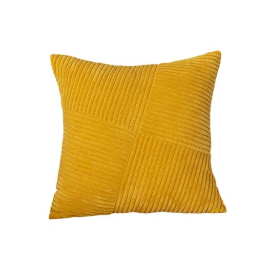 Вельветовая полосатая наволочка 18x18 дюймов, Богемная текстурированная наволочка, Лоскутная наволочка для диванной подушки для фермерского дома, дома, дивана, кровати