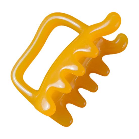 Dual-Headed Back Massager Professional Resin Gua Sha Tool for Trigger Point Therapy & Lymphatic Drainage Ergonomic Body Scraper for Muscle Relaxation