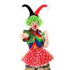 Clown Hat Clown Headband Clown Nose Clown Skirt Clown Cosplay Accessories for Women Halloween Christmas Cosplay Party