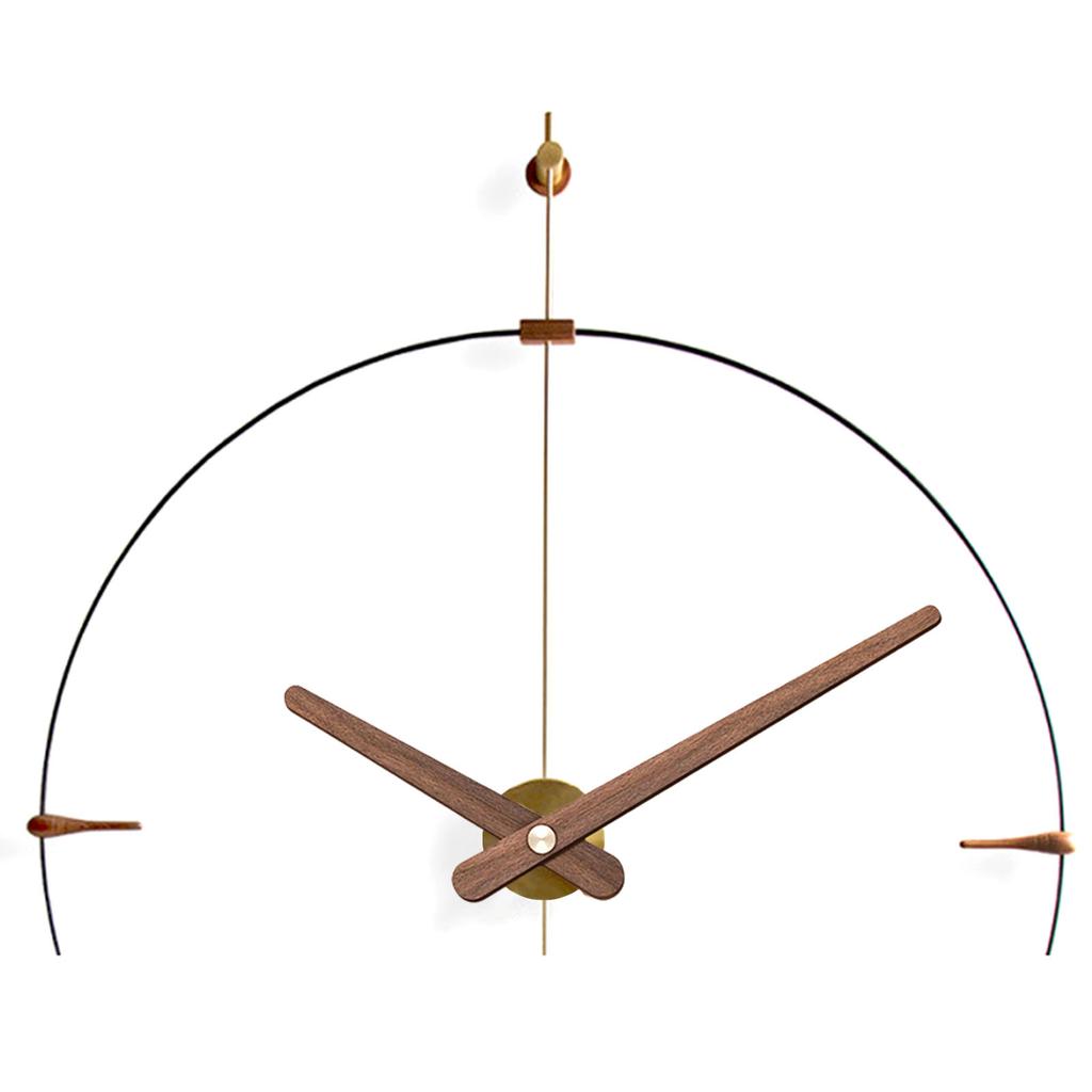 Pack Of 5 Wooden Clock Hands Kits for DIY Repair and Replacement for 12 14 Inches Walnuts Wood Wall Clocks