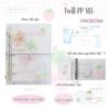 PP M5 Notebooks Kawaii School Stationery New Binder Planner