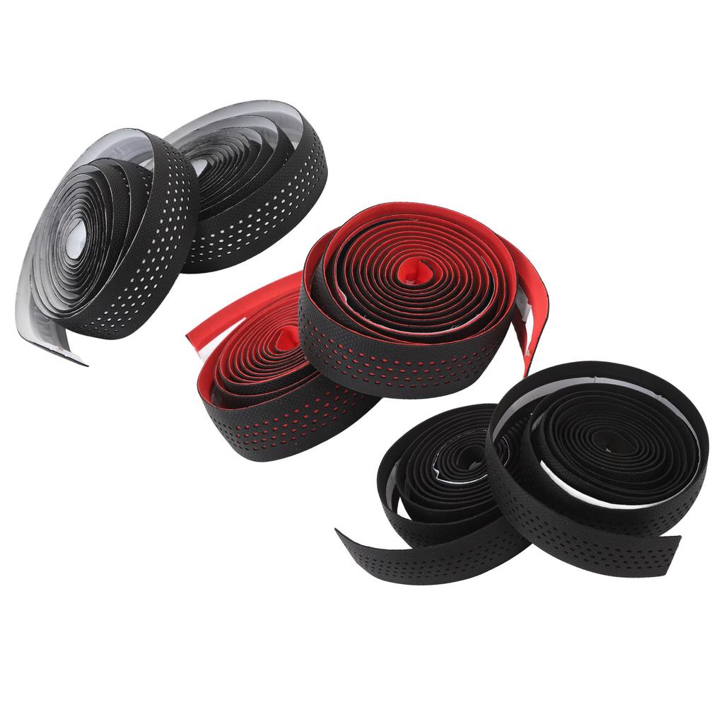 Рулевая лента Силиконовая рукоятка Велосипедные ручки Обертывания Нескользящие Впитывающие Пот Устойчивые к Грязи Намотка S