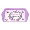 [A2538] - Small Purple 'Couleurs Lavande' Melamine Tray - 21x14 Cm