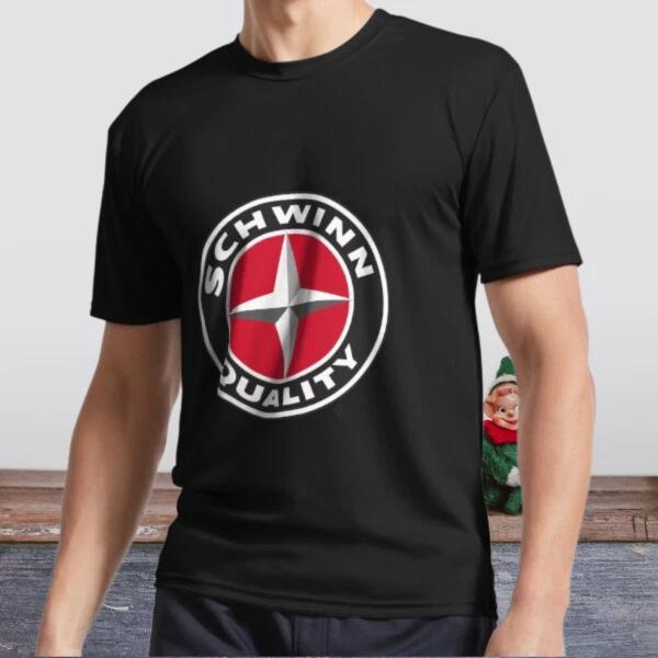 New Shirt Schwinn Bicycle Company Logo B Active Logo T-Shirt Funny Size S to 5XL