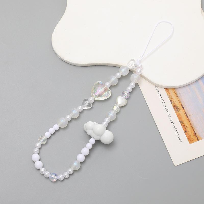 Красочный мультяшный чехол для телефона с ремешком и электропокрытием в квадратную клетку