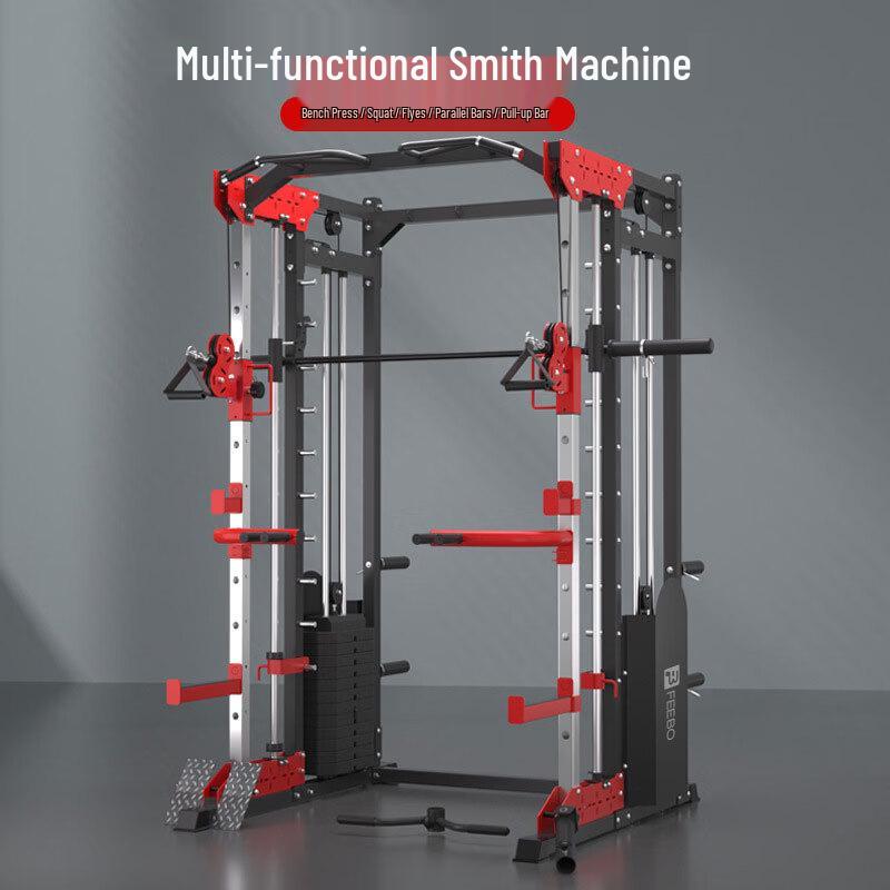 FEEBO Multi-functional Squat and Bench Press Gym Rack