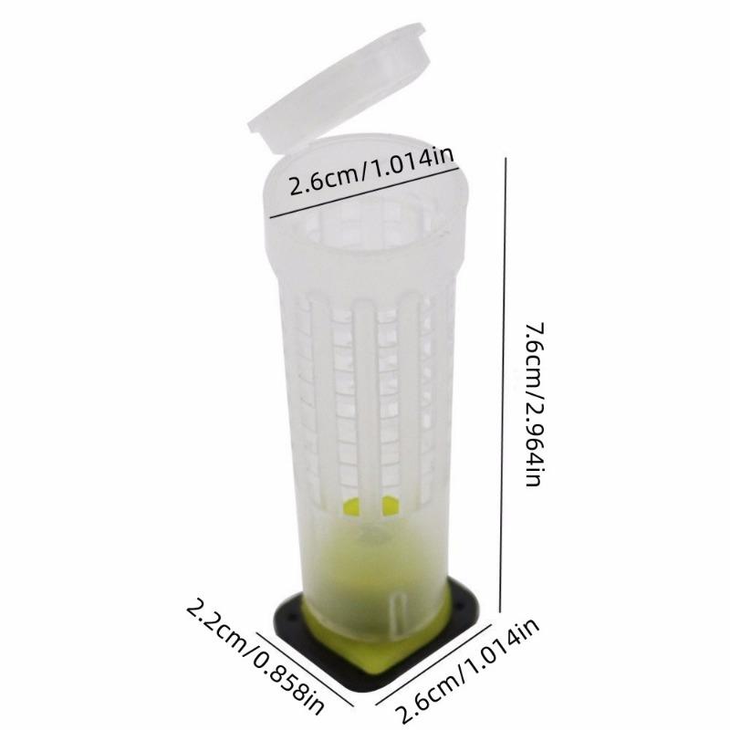 20 шт./лот, клетка для выращивания маток, крышка, ловушка, пластиковые ячейки, пчелиный ящик, клетки, инструмент для пчел, abelhas, оборудование для пчеловодства, защита