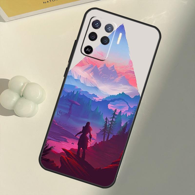 Чехол Game Horizon Zero Dawn для OPPO A53 A53S 2020 A5 A9 A31 A52 A72 A94 A74 A54 A83 A91 A93 A16 A15, задний чехол