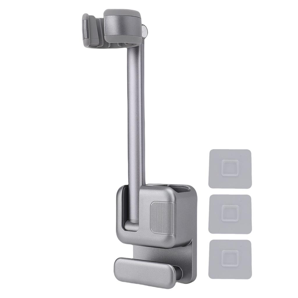 Кронштейн для фена, настенное крепление без сверления, вешалка для фена, органайзер для ванной комнаты, спальни