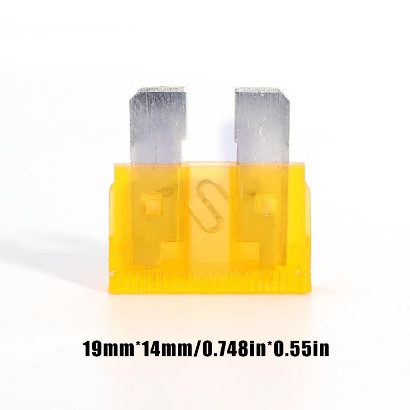 100/50 шт. Средний автомобильный предохранитель 2-35 А, набор вставок предохранителя среднего размера с инструментом для обнаружения перегорания предохранителя, инструменты для ремонта автомобильных цепей