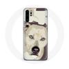 Case - MANIACASE - Huawei P30 - Flexible - Pitbull Dog - White