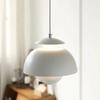 Nordic Design Flower Bud LED Pendant Light Restaurant Cream Style Pendant Light Bedroom Bedside Danish Classic Home Decoration