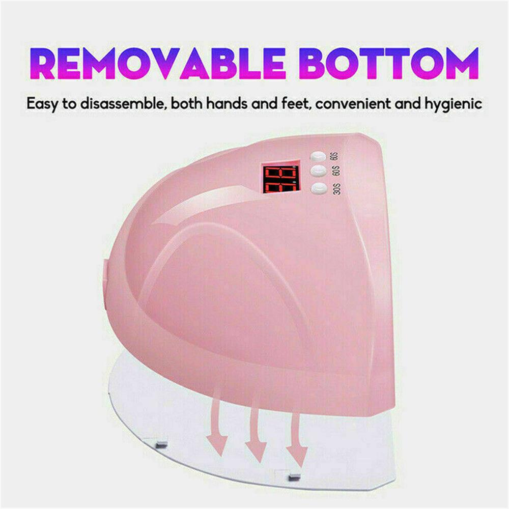 UV Lamp For Manicure 36W LED Nail Dryer Lamp Sun Light Curing All Gel Polish Drying Gel Varnish USB Smart Timing Nail Art Tools