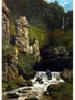 Realism Famous Artist Gustave Courbet River Rocks Forest Landscape Poster Canvas Painting Wall Art for Living Room Home Decor