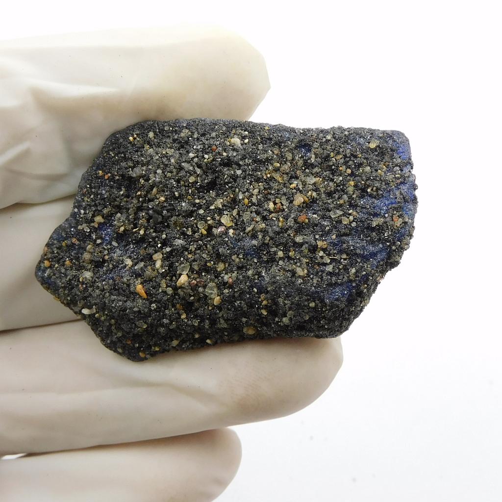 Натуральный Сапфир Синий 76.35 Карат Неограненный Необработанный Добытый в Земле СЕРТИФИЦИРОВАННЫЙ Свободный Драгоценный Камень ay-72-h