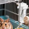 Пластиковая поилка-диспенсер для хомяка, подвесная поилка для домашних животных - Герметичная поилка, крепящаяся к клетке, стильный дизайн