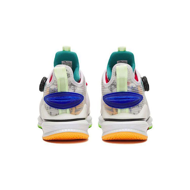 Anta Mesh Breathable Shock Absorbing Non-Slip Durable Sports Casual Shoes Kids Sneakers White Black Red 312241110-9