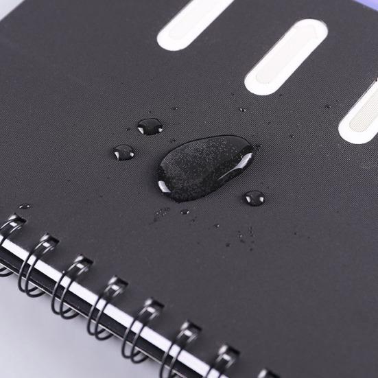 Спиральный блокнот с разделителями, гладкое письмо, утолщенная страница премиум-класса с кольцом для катушки A5/B5, блокнот-планировщик, офисные принадлежности