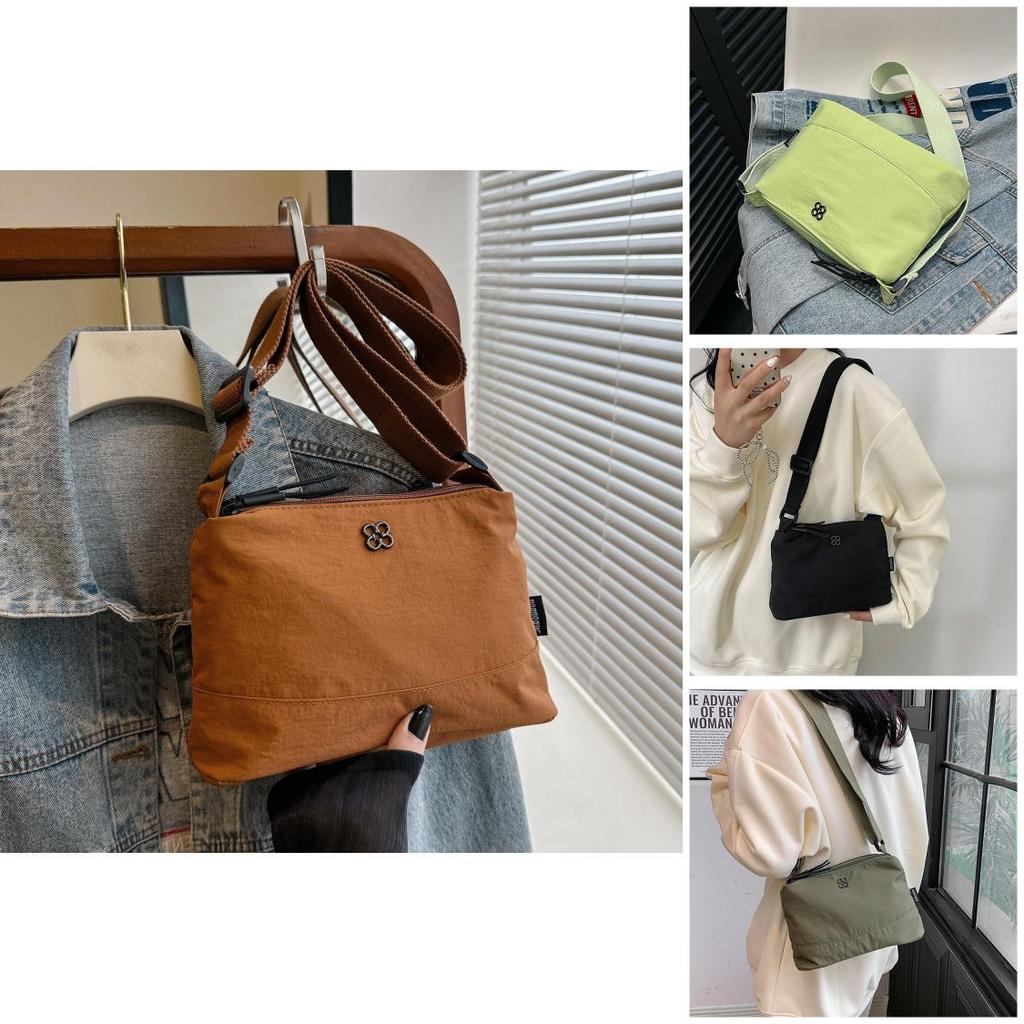 Stylish Vintage Canvas Shoulder Bag Unisex Design Lightweight Waterproof Crossbody