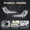 Для Hyundai Accent 2012 2013 2014 2015 2016 2017 DRL светодиодные дневные ходовые огни противотуманные фары автомобильные фары водонепроницаемые дневные огни