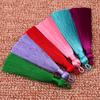 25 Colors New Hot Long Silk Tassel Jewelry Accessories High Quality 1PC/1Pair 8cm for Earrings Handmade Crafts Bookmark Bohemia DIY Beads