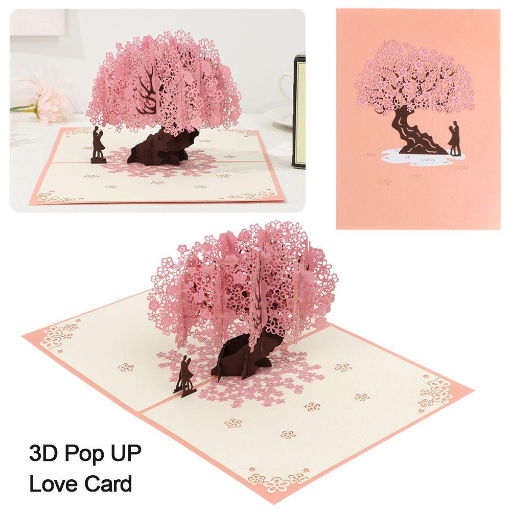 3D для жены и девушки подарок благодарственные открытки поздравительная открытка всплывающая открытка любви свадебное приглашение