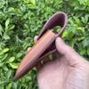 Держатель для складного ножа 15 см, тисненые ножны из воловьей кожи, чехол для карманного ножа, кожаный чехол, кобура для походного ножа, пряжка на ремне