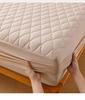 Waterproof Quilted Non-Slip Fitted Sheet for Incontinence and Simmons Mattress Protection