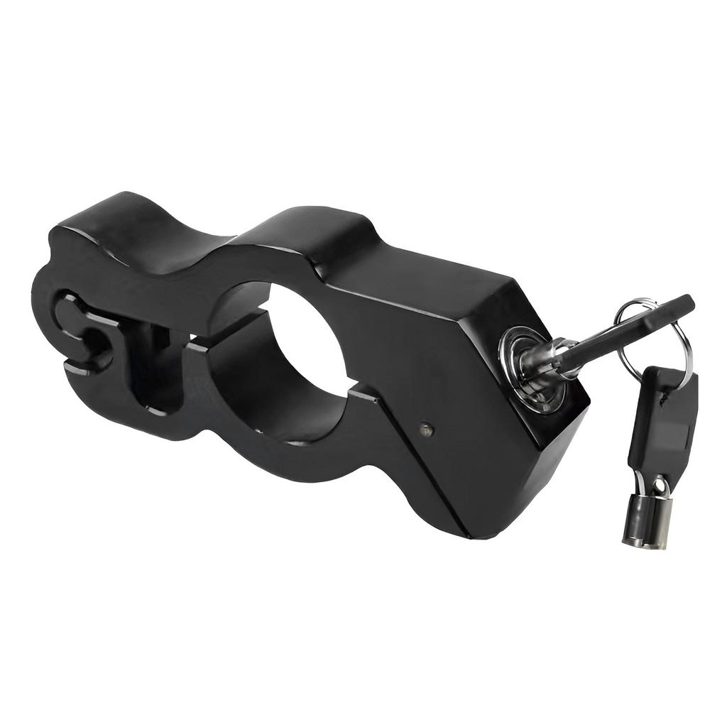 Замок на руль Алюминиевый сплав Противоугонный Мотоциклетная ручка Газ Тормозной замок для Электровелосипеда