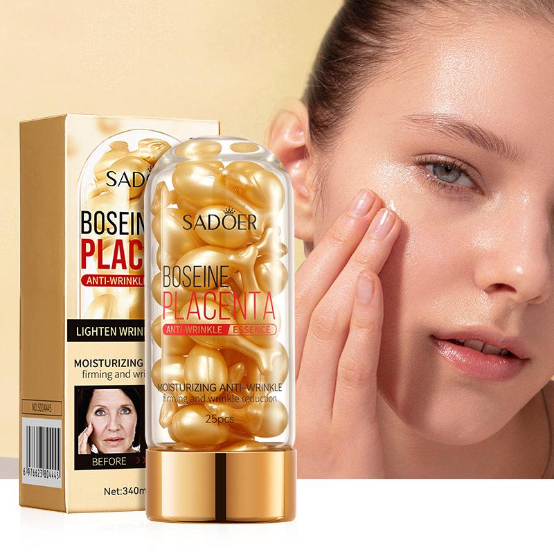 Serum SADOER Bose Sheep Placenta Moisturizing Chicken Thighs Soft Capsules