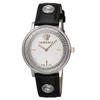 Versace TRIBUTE Watch, Black Dial, Stainless Steel, Sapphire Crystal, Quartz, 45mm, Swiss Made, Women's, VE2P00122