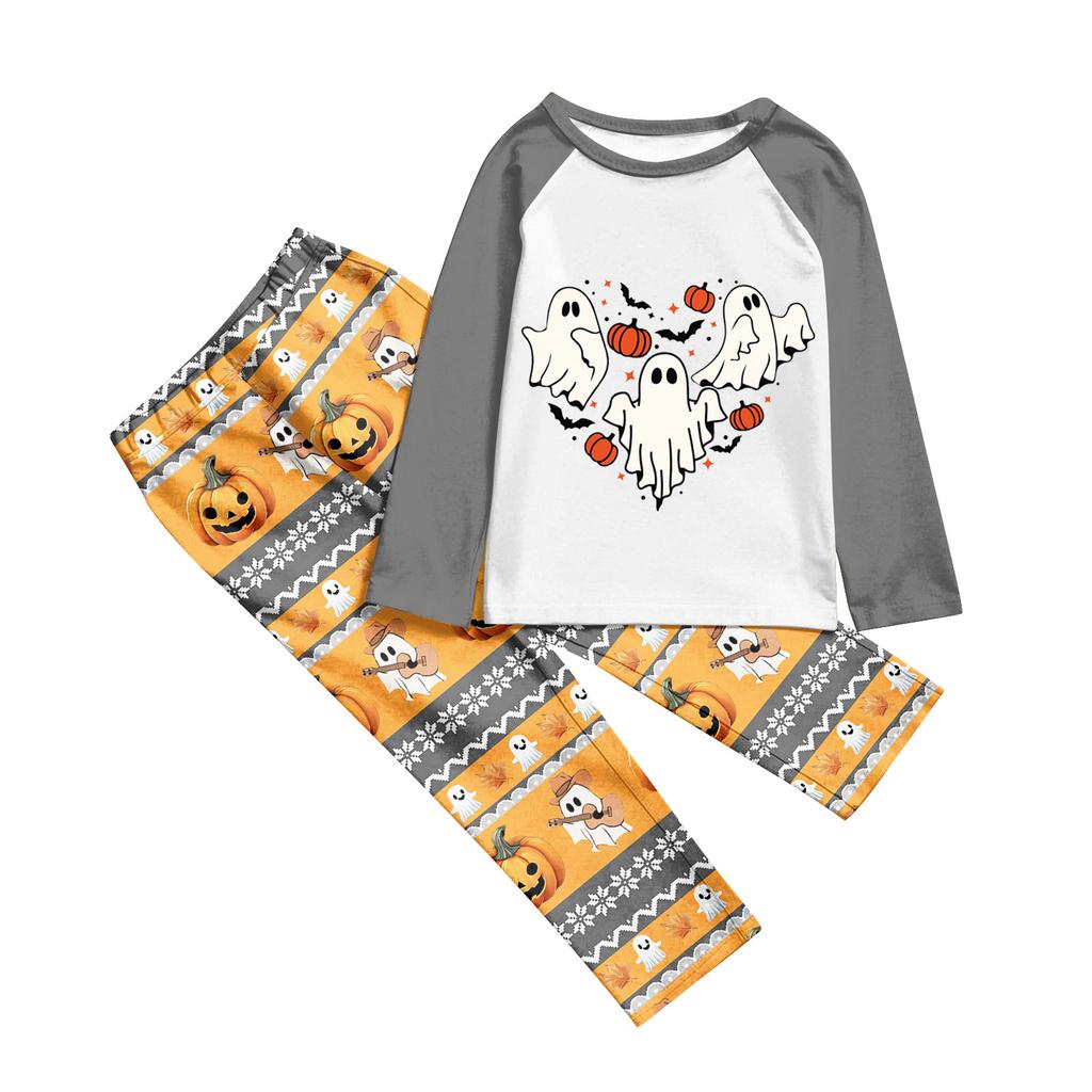 Family Matching Sets Pajamas, Loungewear Outfits,Family Matching Long Sleeve Tops+Pants Set