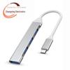 4-портовый USB 3.0 Type-C разветвитель для телефона, планшета и ноутбука