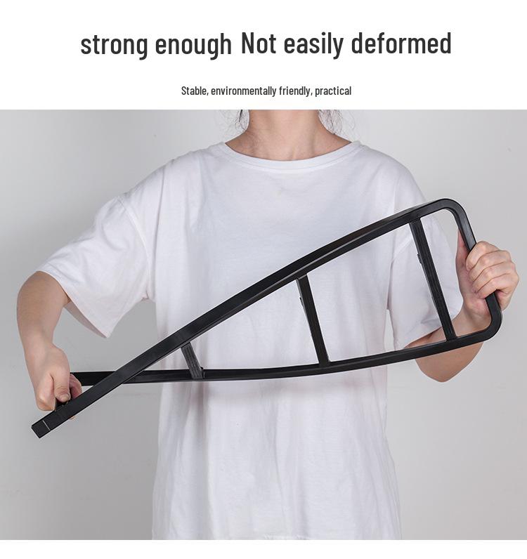 Modern Space-Saving Multi-Layer Shoe Rack: Punch-Free Assembly, Painted Finish for Living Room Storage