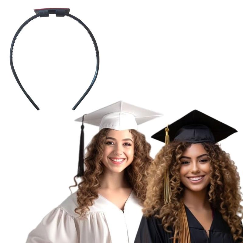 Practical Hairband Keeper Graduation Hat Retainer Hairstyle Maintaining Holder Hairstyle Intact Keeper on Graduation Day