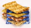 Soimoi Комплект из 8 кусков ткани Fat Quarter, азиатский батик с принтом 18"x22" для самостоятельной работы в стиле пэчворк - 100% хлопок, предварительно нарезанная ткань для квилтинга, горчичный, коричневый,