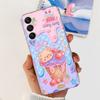 Чехол для Samsung Galaxy A55 5G SM-A556B Модный узор Мягкий силикон Прозрачная крышка Для Samsung A25 A35 A 55 5G A256B A356B Fundas