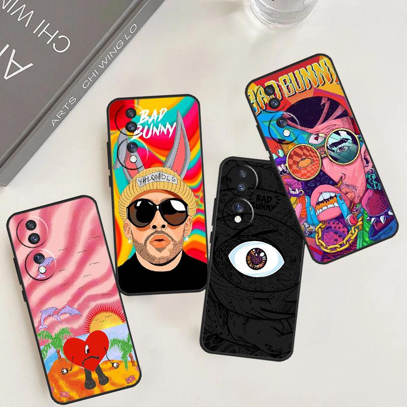 Yo Perreo Sola Bad Bunny Maluma Case For Honor 90 Lite 70 50 Magic 5 6 Pro X6 X7 X8 X9 X6a X7a X8a X9a X8b X9b Back Cover