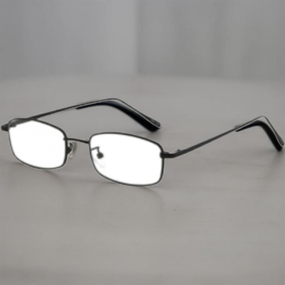 New Arrivals Open Run Unisex Steel Pvc Vintage Square Glasses